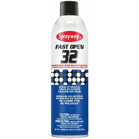 SPRAYWAY Fast Open 32 Premium Based Screen Opener, 20oz SW032-1